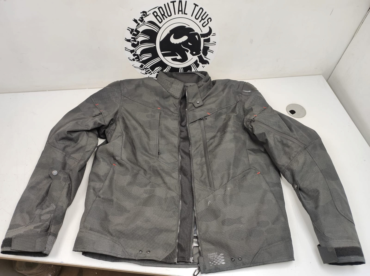 Мото куртка мужская dutch designe бу